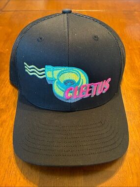 Cleetus McFarland Official Turbo Logo Richardson 112 Hat Snapback Black Pink...